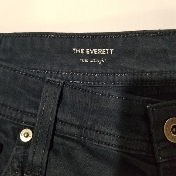 AG Adriano Goldschmied Mens Pants 34x32* The Everett Sueded Stretch Sateen SUD - Picture 4 of 10